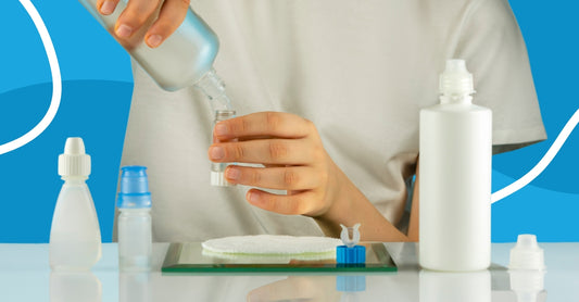 Don't rinse your contacts with water! It can cause serious eye infections. Learn the safe way to care for your lenses when you're on the go.