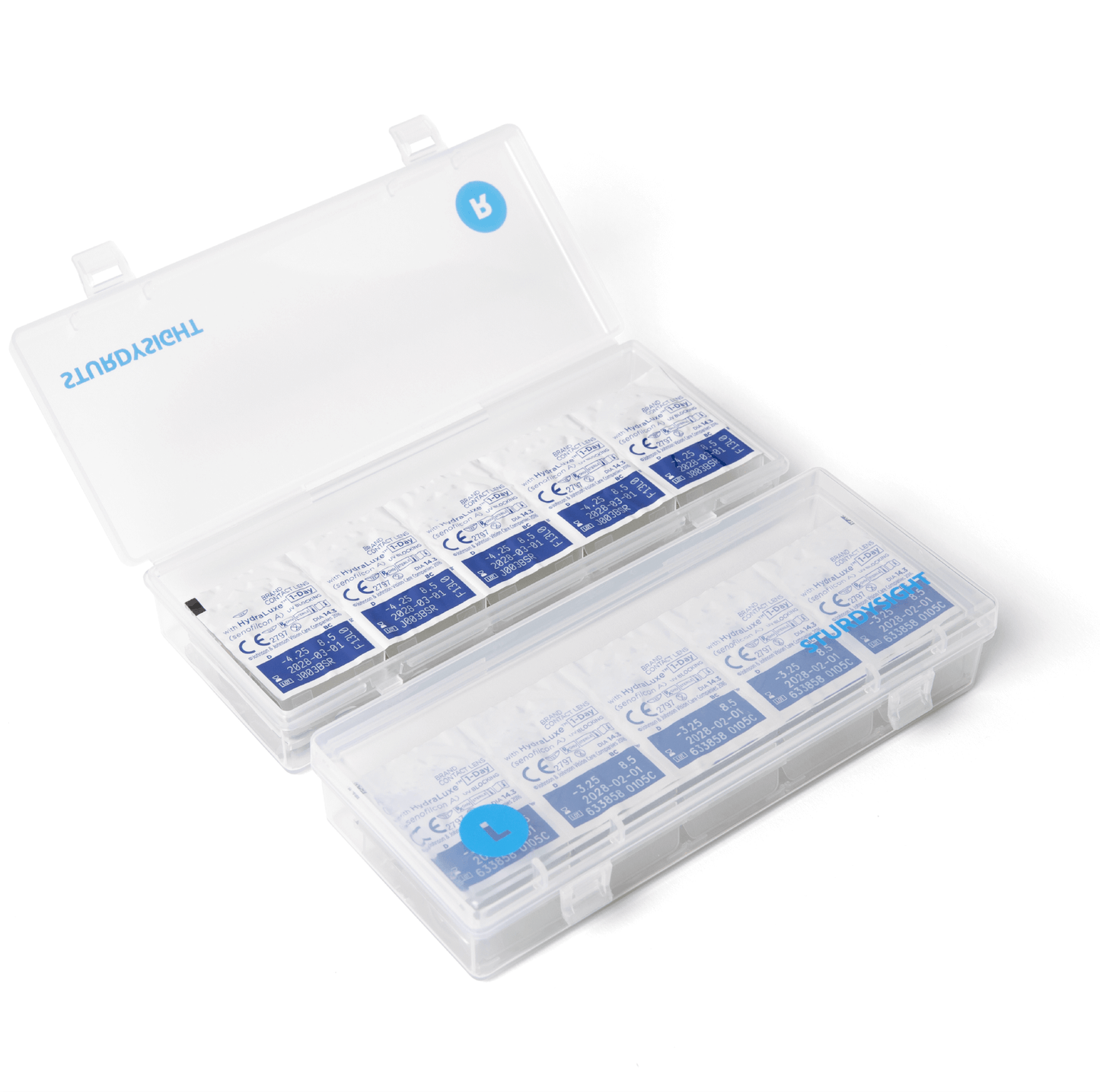 2-Pack Storage Case for Contact Lenses | 30 Days